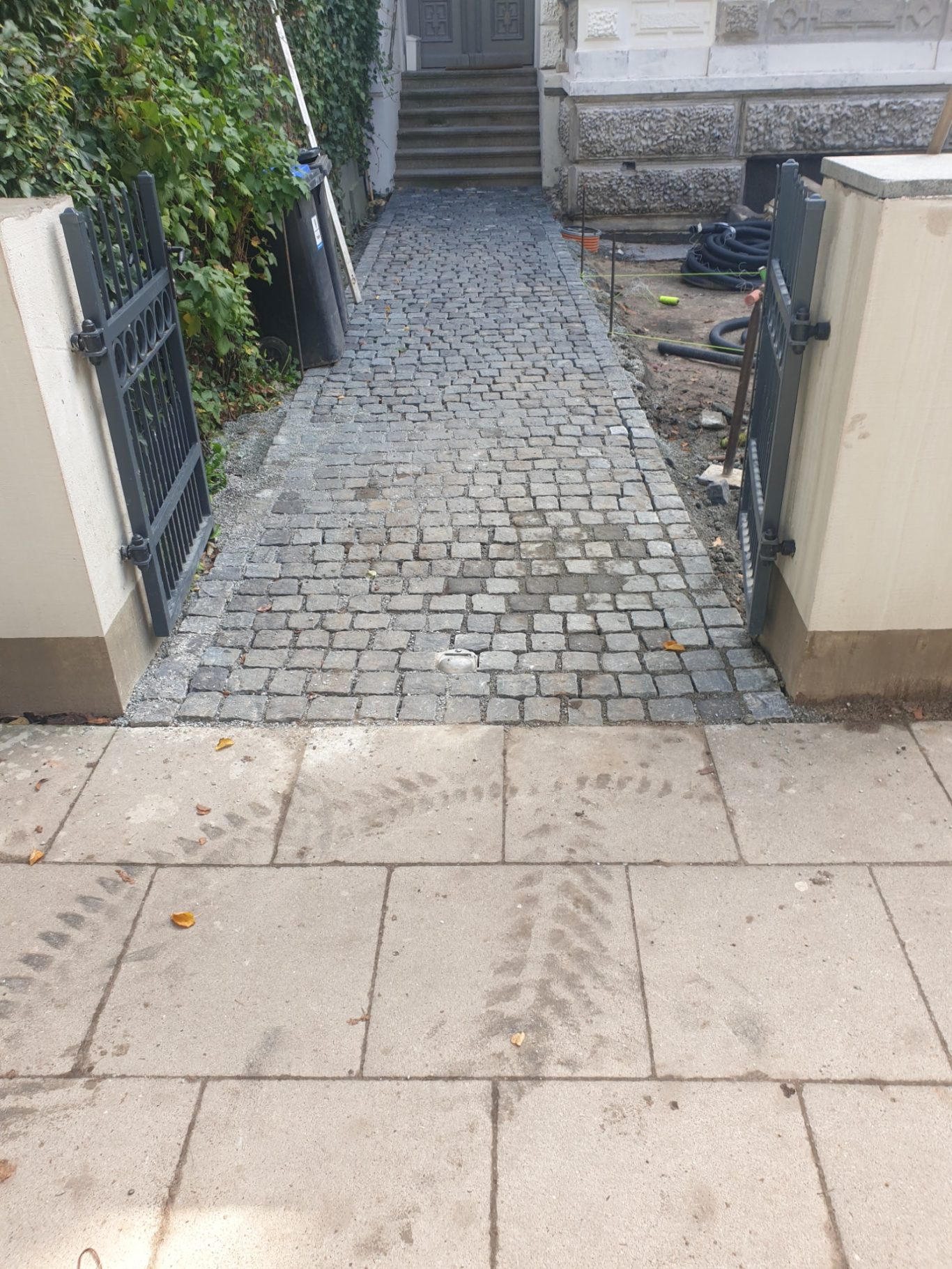 Pflasterarbeiten, Naturstein